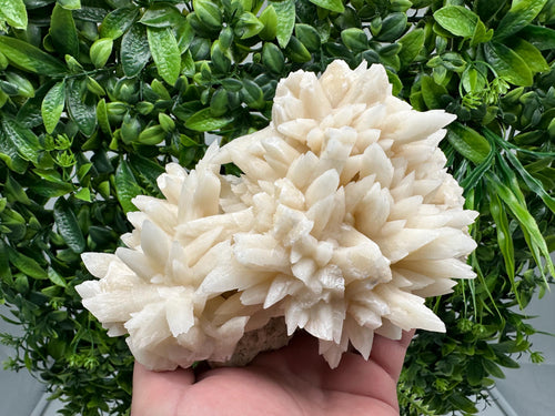 Calcite on Aragonite Crystal Cluster - Djurcovo Mine, Bulgaria