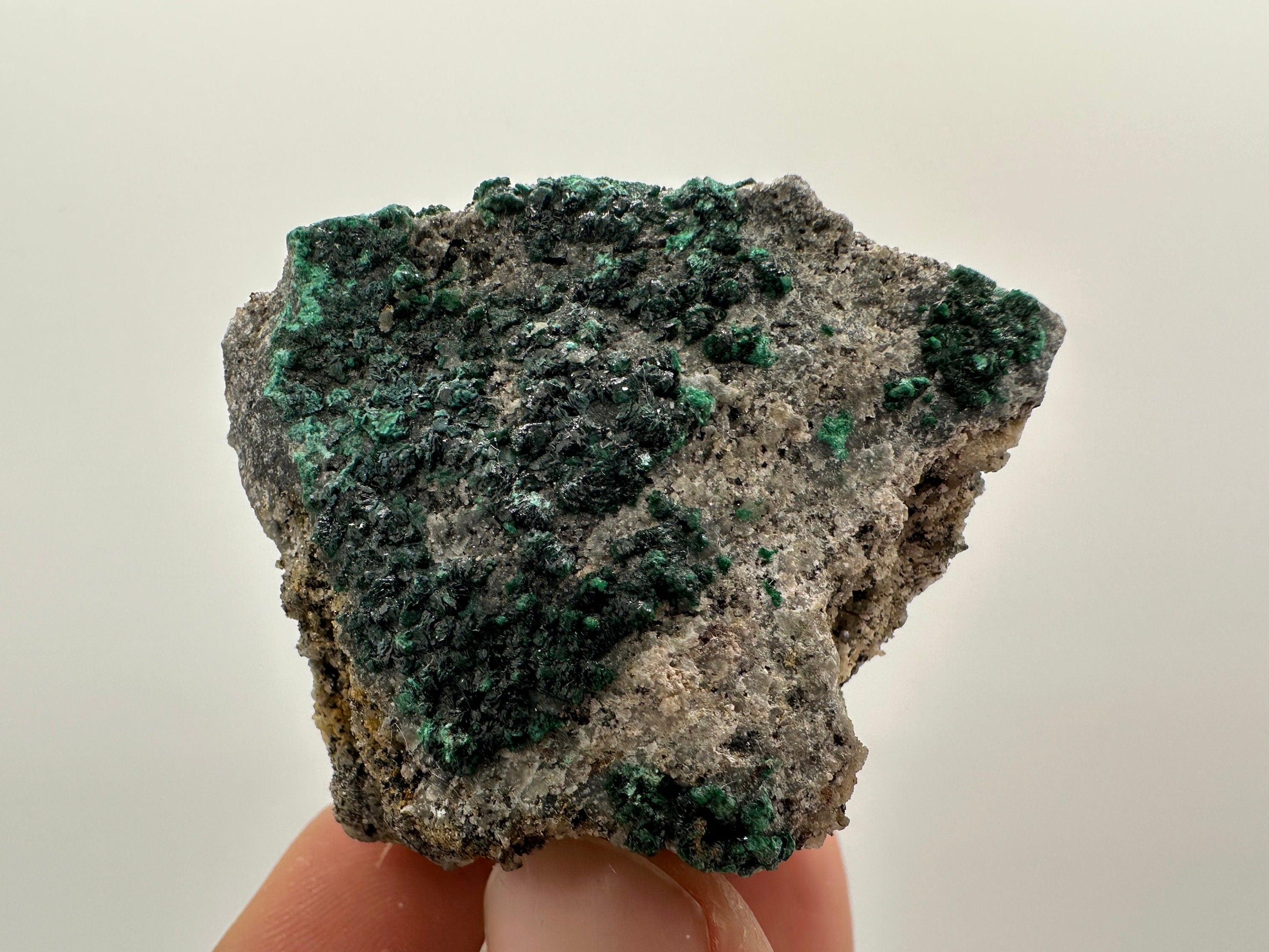 Green Polished Malachite Crystal, Congo Minerals, Chakra Stone