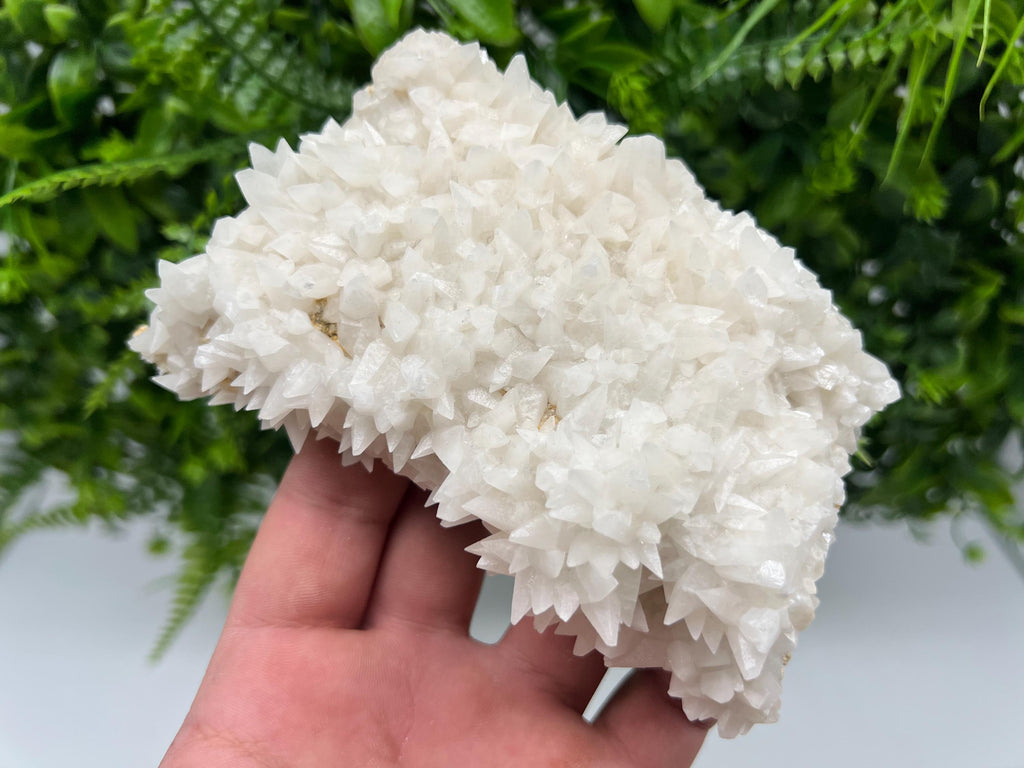 Calcite on Aragonite: Djurcovo Mine, Bulgaria Healing Crystal