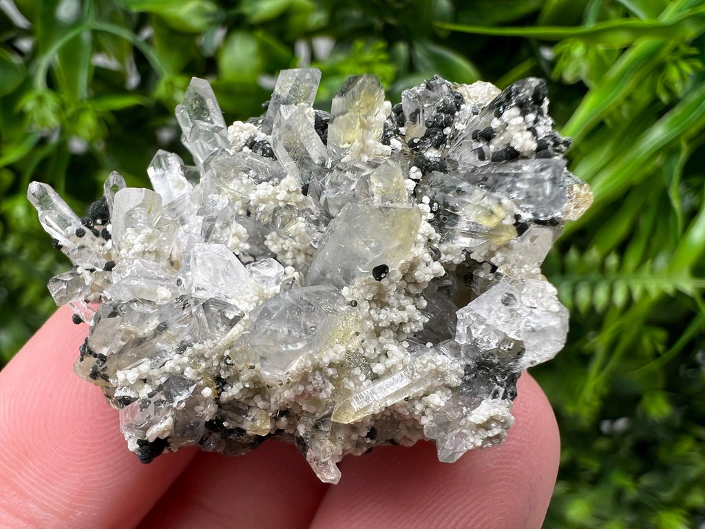 Chlorite Epidote Quartz Mineral Specimen, Bulgaria