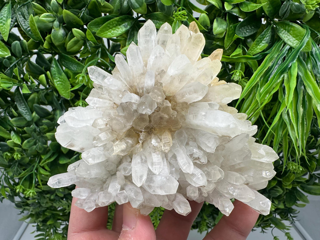 Quartz with Limonite Minerals: Crystal Home Decor Stone Collection