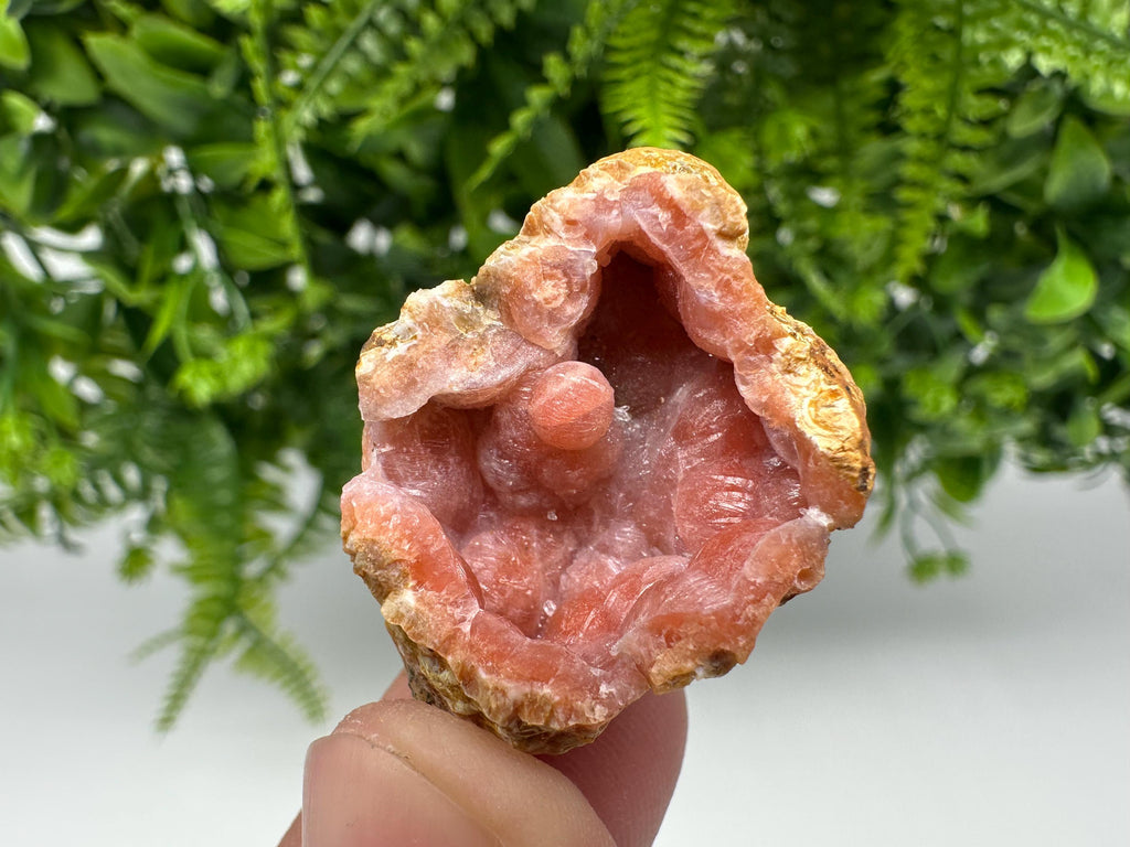 Moroccan Red Chalcedony Crystal, Mineral Specimen