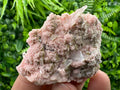 Rhodochrosite with Quartz Crystals, Starnica Mine, Bulgaria