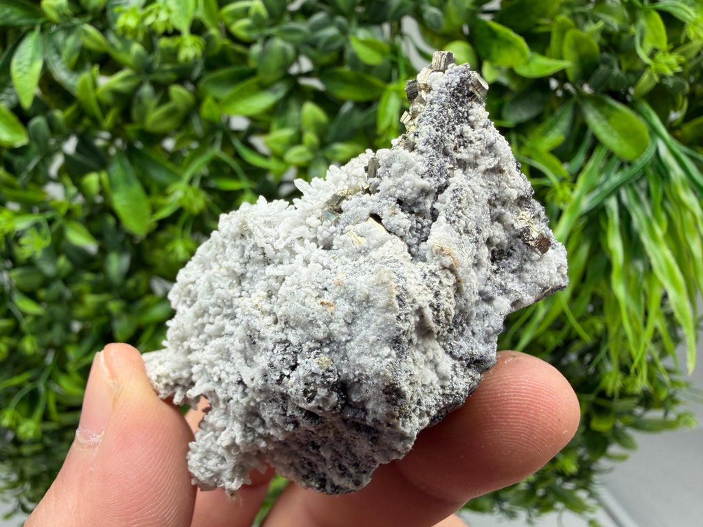 Pyrite Sphalerite Quartz  Mineral Specimen, Krushev dol Mine
