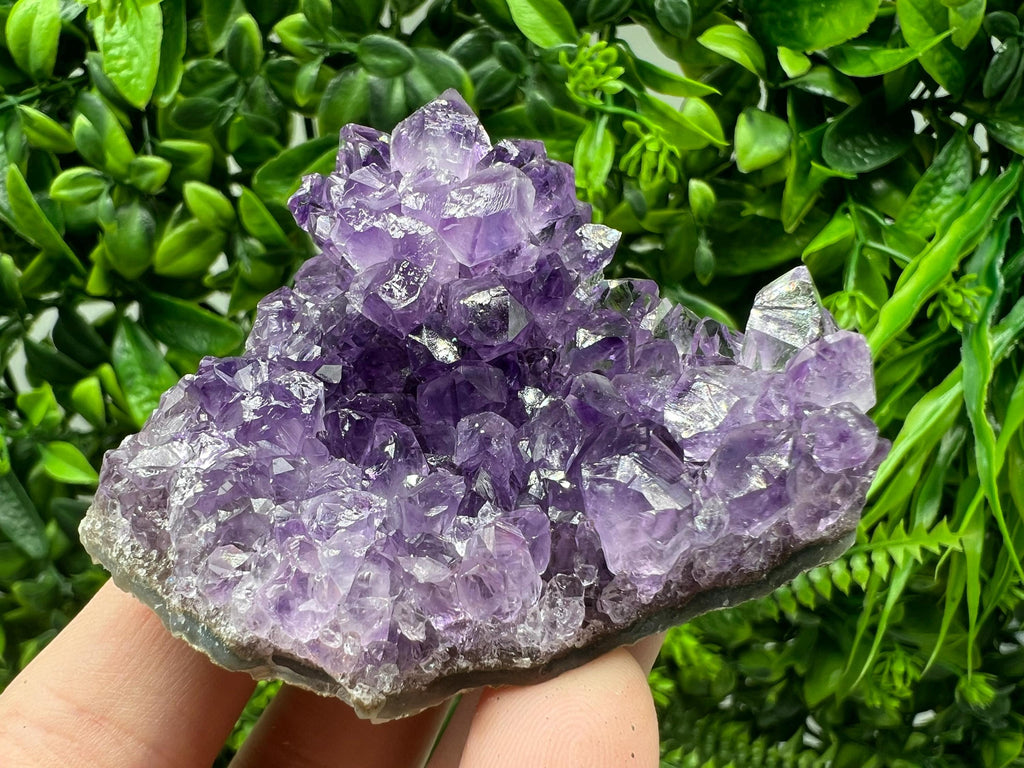 Uruguay Amethyst Crystal: Purple Quartz Home Decor - 80 Grams