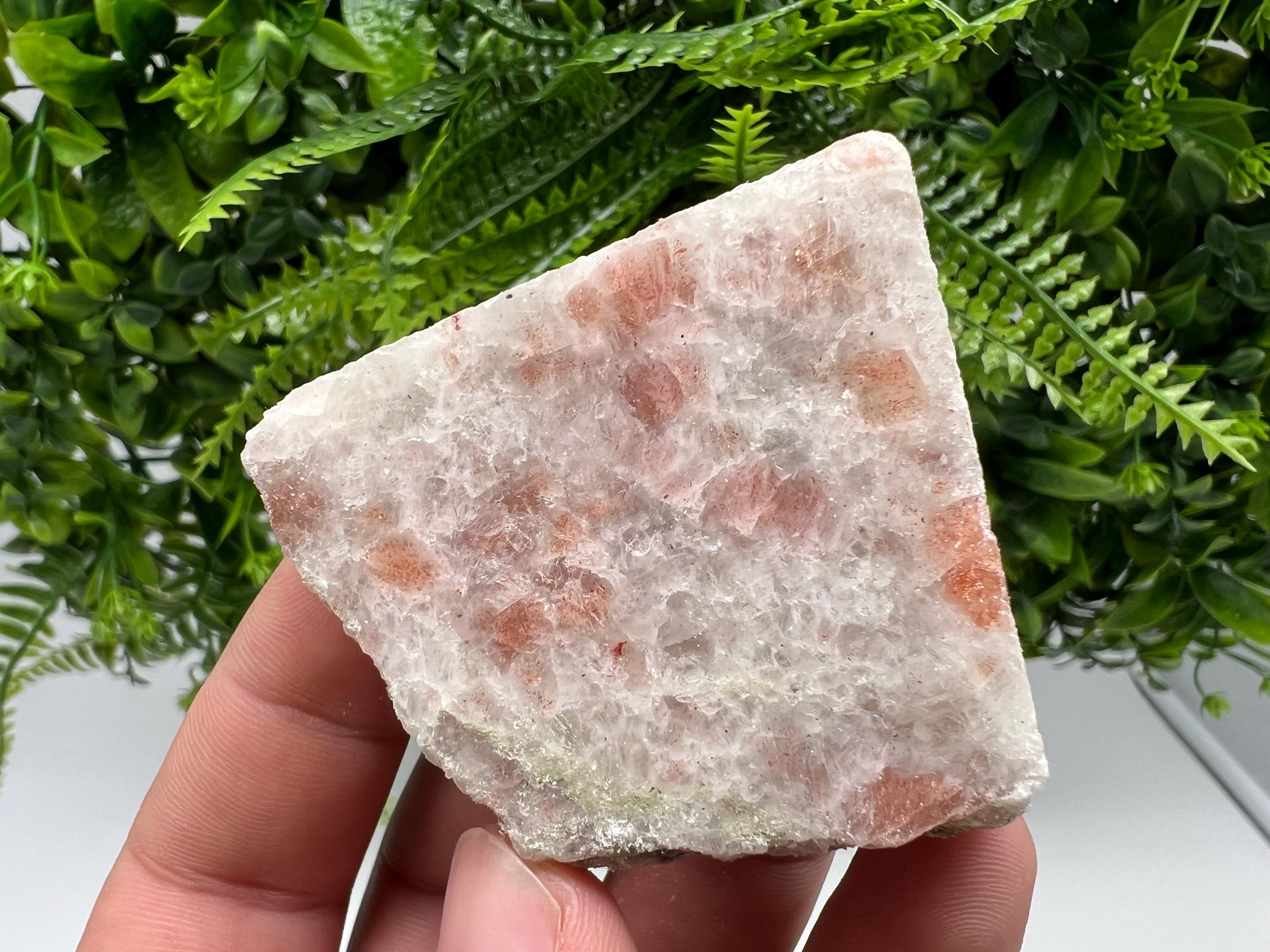 Polished Sunstone Slab: Mineral Specimen, Chakra Stone
