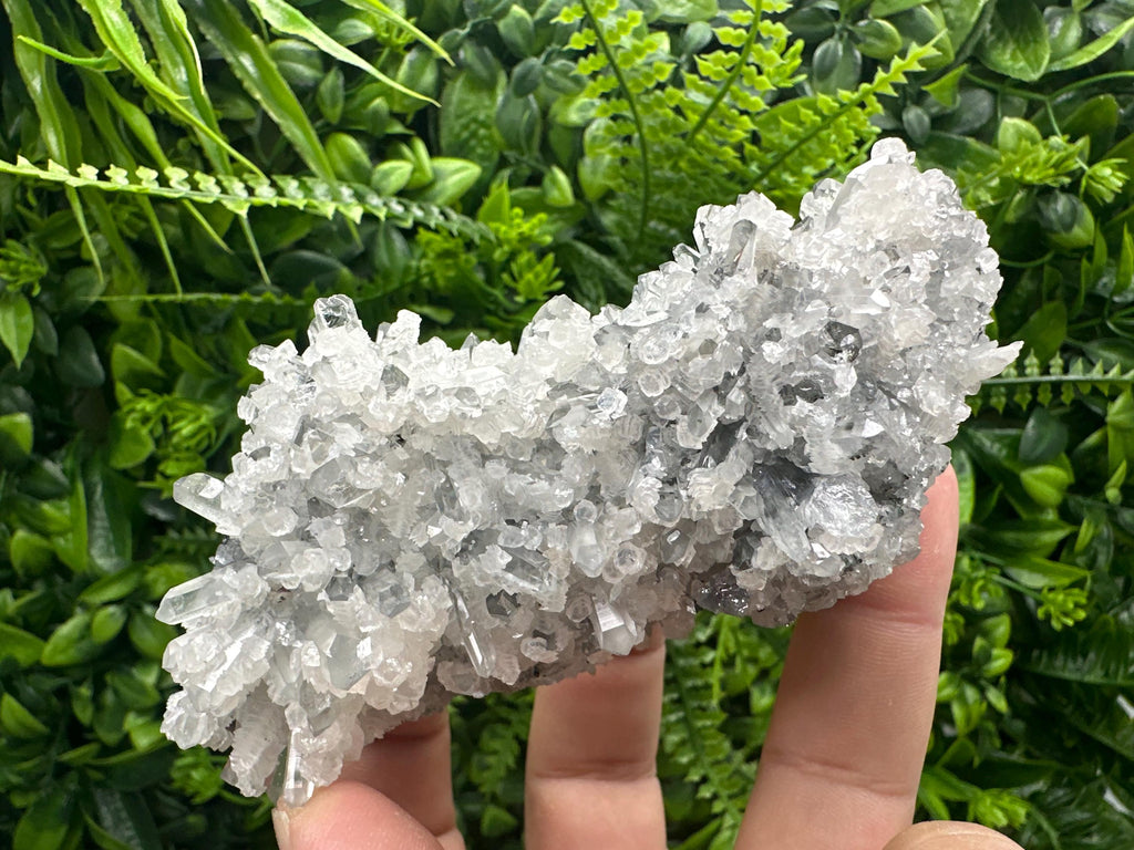 Transparent Quartz Cluster, Borieva Mine Crystal Specimen