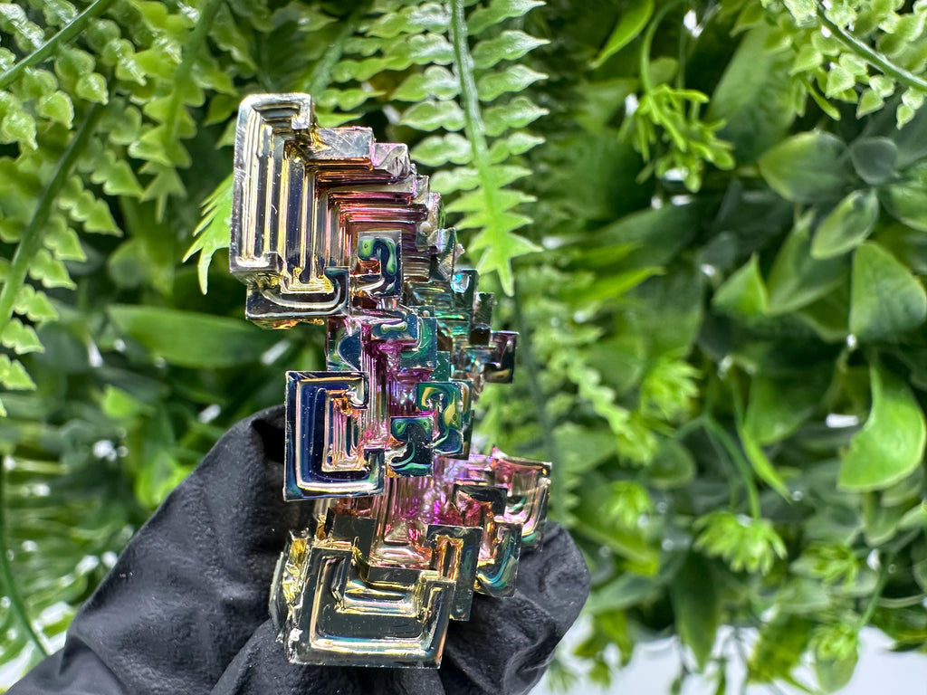 Rainbow Bismuth Crystal: Rare Gemstone Specimen,wholesale Bismuth
