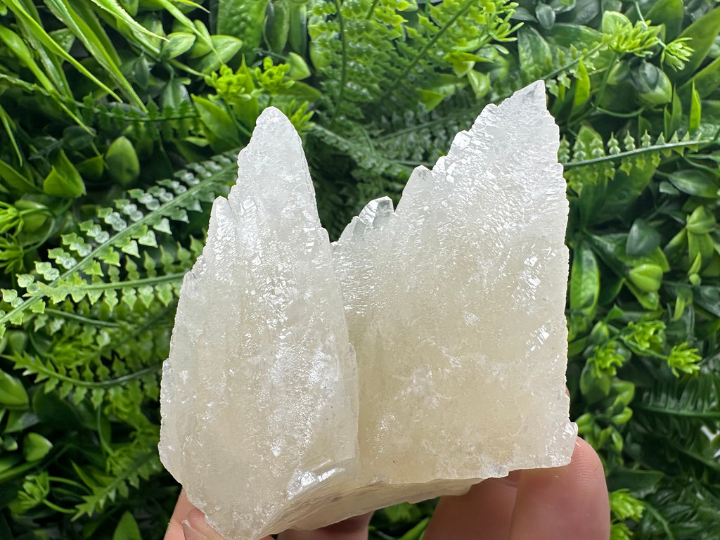 Rare UV Calcite Cluster, Djurcovo Mine, Bulgaria, Mineral Specimen