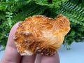 Red Vanadinite Crystal on Barite Matrix, Morocco Mineral Specimen