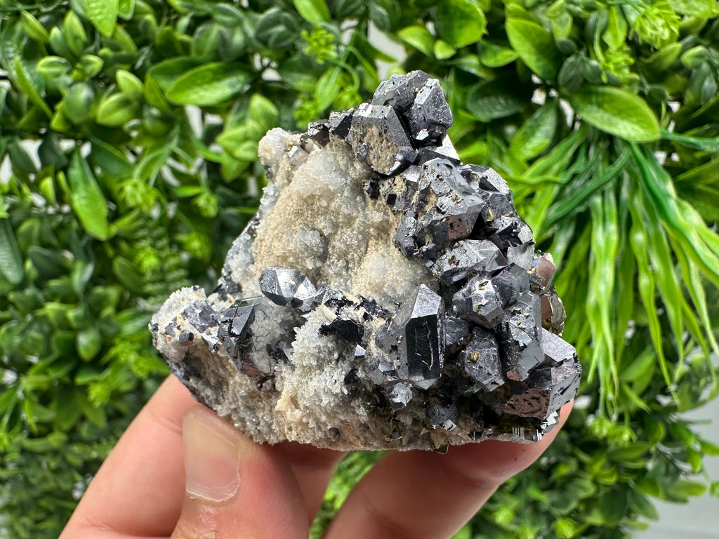 Galena Sphalerite Mineral Specimen: Krushev Dol Mine, Bulgaria
