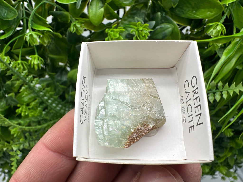 Mexican Green Calcite Chunk - Ethically Sourced Mineral Specimen