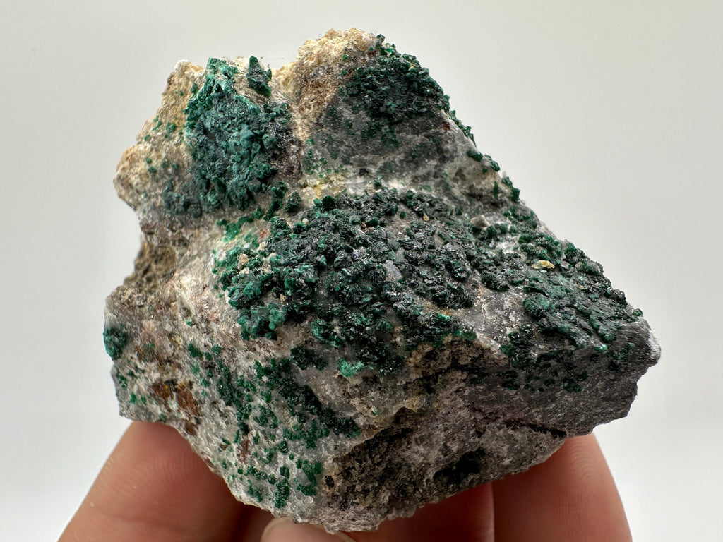 Green Polished Malachite Crystal from Congo, Mineral Specimen (6.5/4.5/4.5cm)