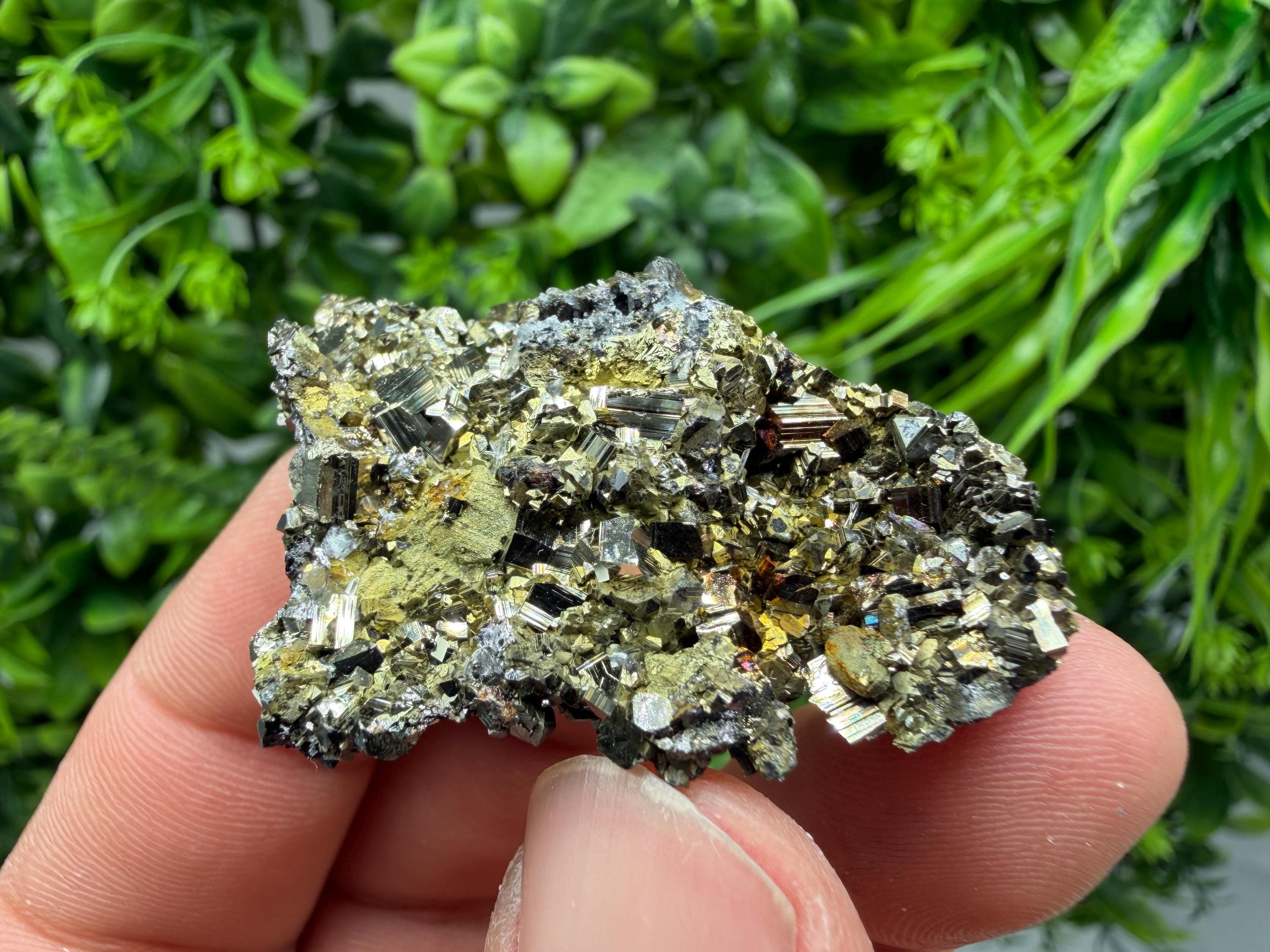 Pyrite Sphalerite Quartz Calcite,Chalcopyrite Mineral Specimen, Krushev dol Mine
