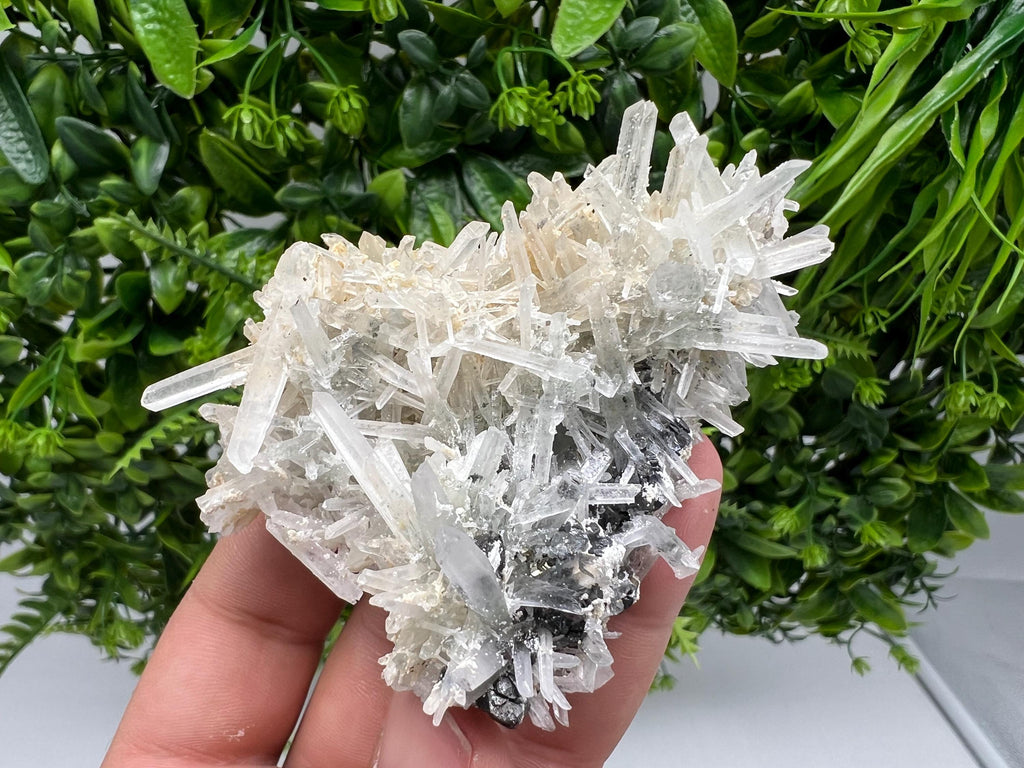 Quartz with Sphalerite Cluster, Krushev dol Bulgaria