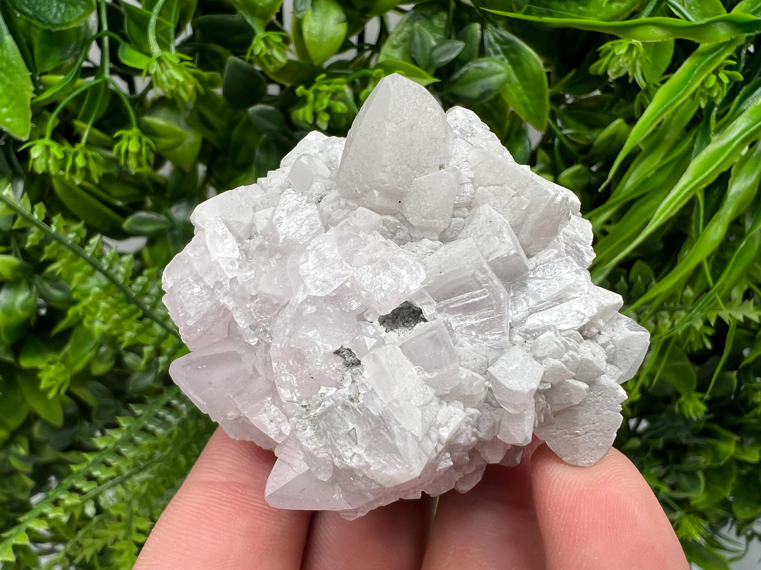 UV Reactive Mangano Calcite Crystal: Androvo Mine, Bulgaria