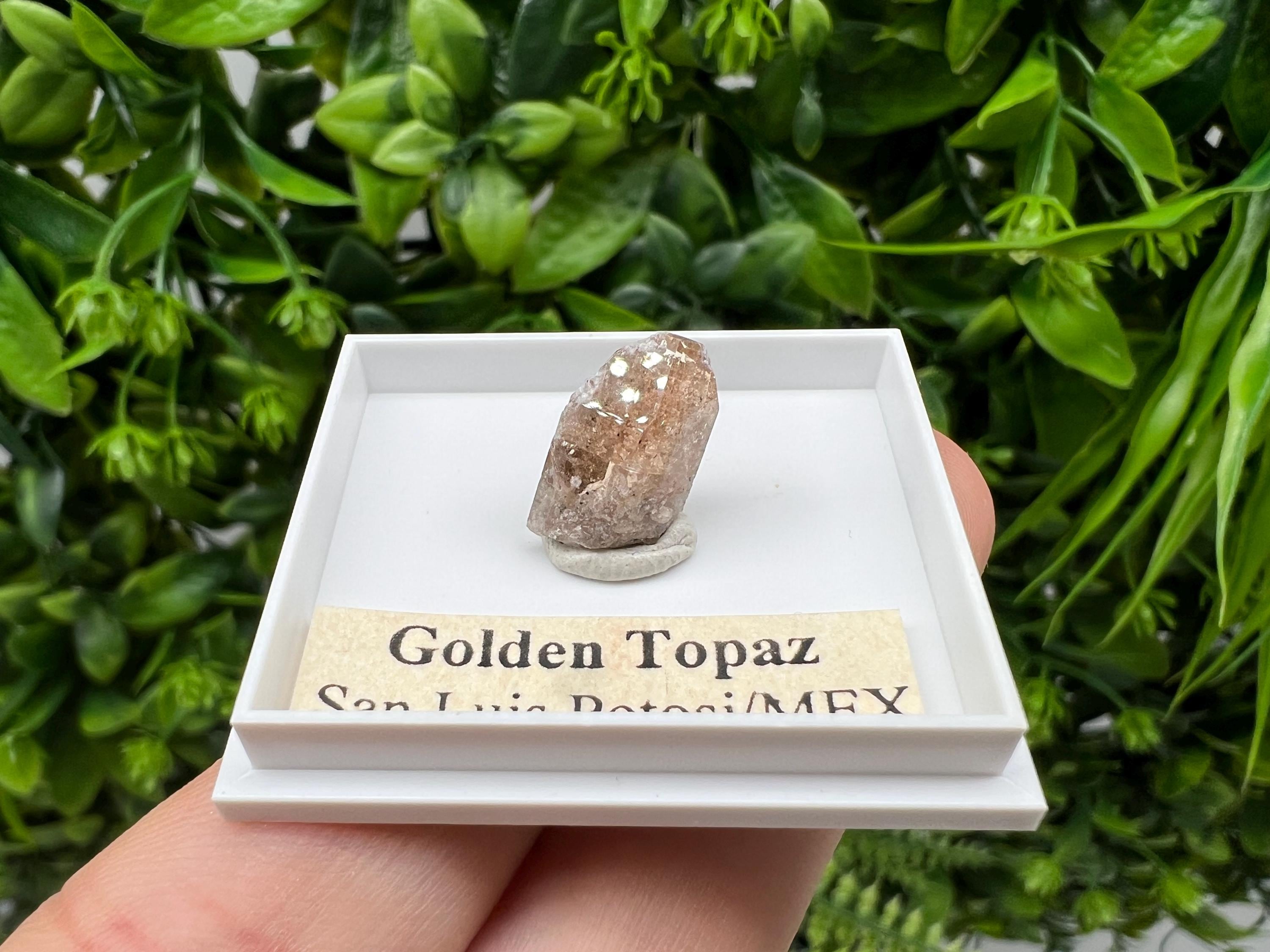 Beautiful Golden Topaz from Mexico,collection piece Crystal,Mineral,collectibles,Collectors, Natural Crystal, Minerals from Mexico,original,