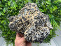 Sphalerite Cleiopfane on Quartz Mineral Specimen, Krushev Dol Mine, Bulgaria Home Decor Stone