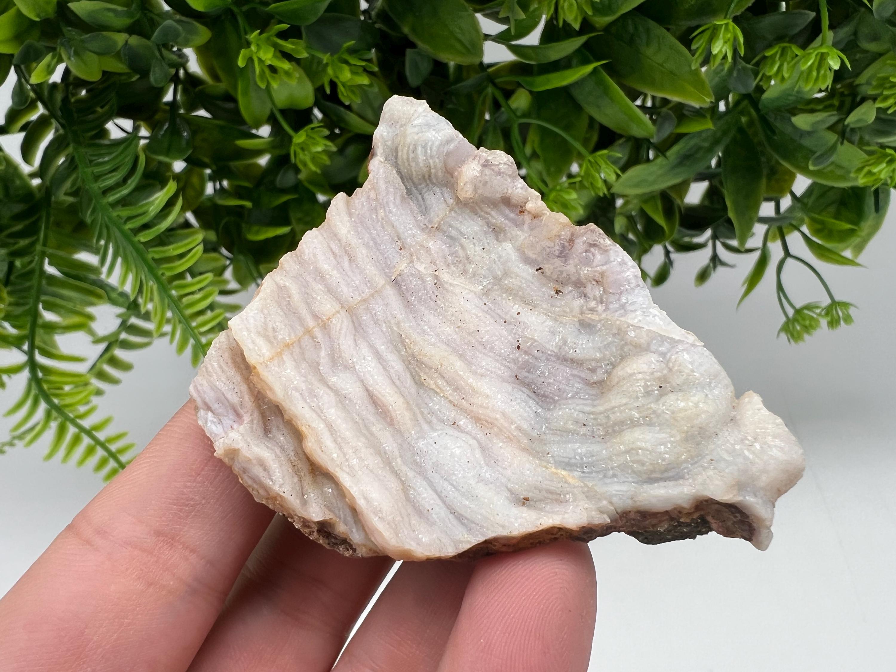 Moroccan Red Chalcedony Specimen: Rare Crystal Mineral, 40 Grams