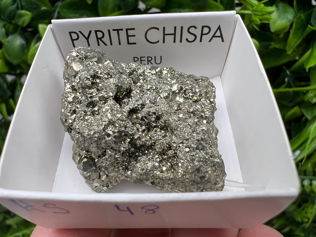 Peruvian Pyrite Specimen, Gold Cube, Shiny Home Decor Stone