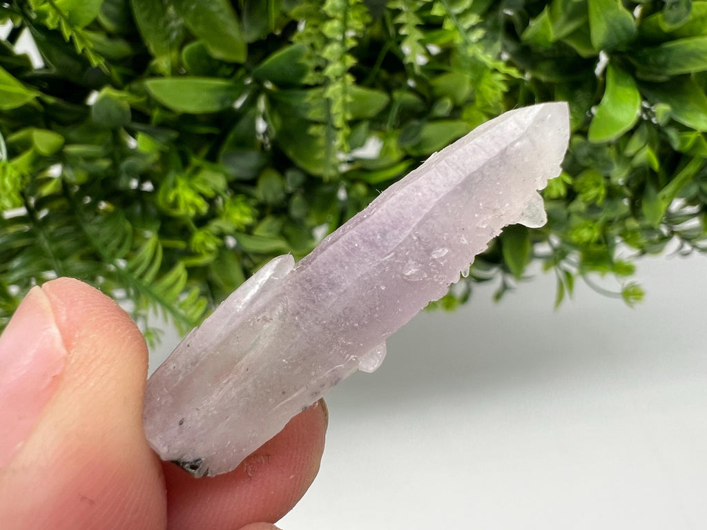 Amethyst Phantom Quartz with Chalcedony and Chlorite