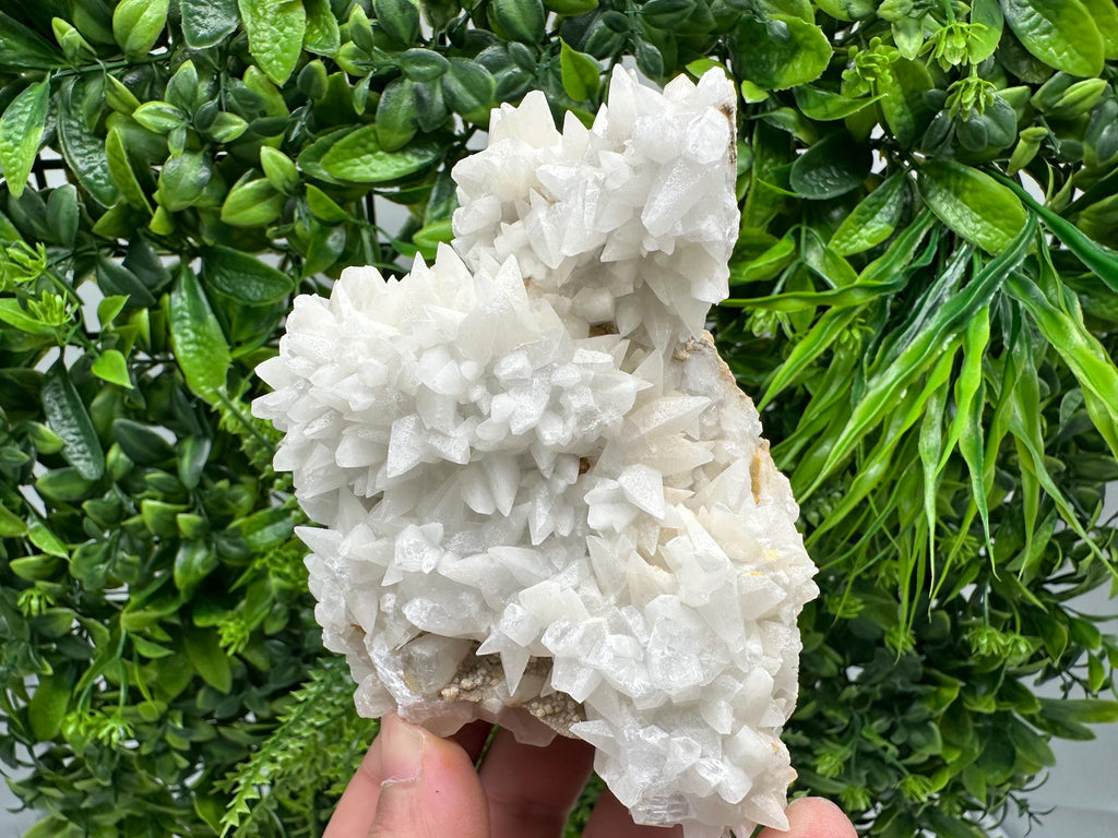 Calcite on Aragonite: Djurcovo Mine, Bulgaria Healing Crystal