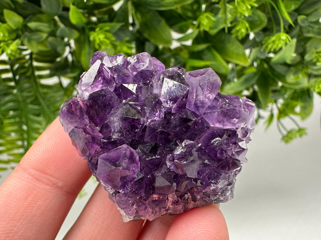 Uruguay Amethyst Crystal: Purple Quartz Home Decor, Energy Stone