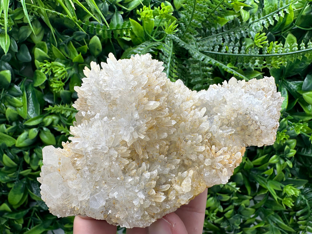 Quartz with Limonite and Iron Oxide, Crystal Home Decor (15/8/6 cm)