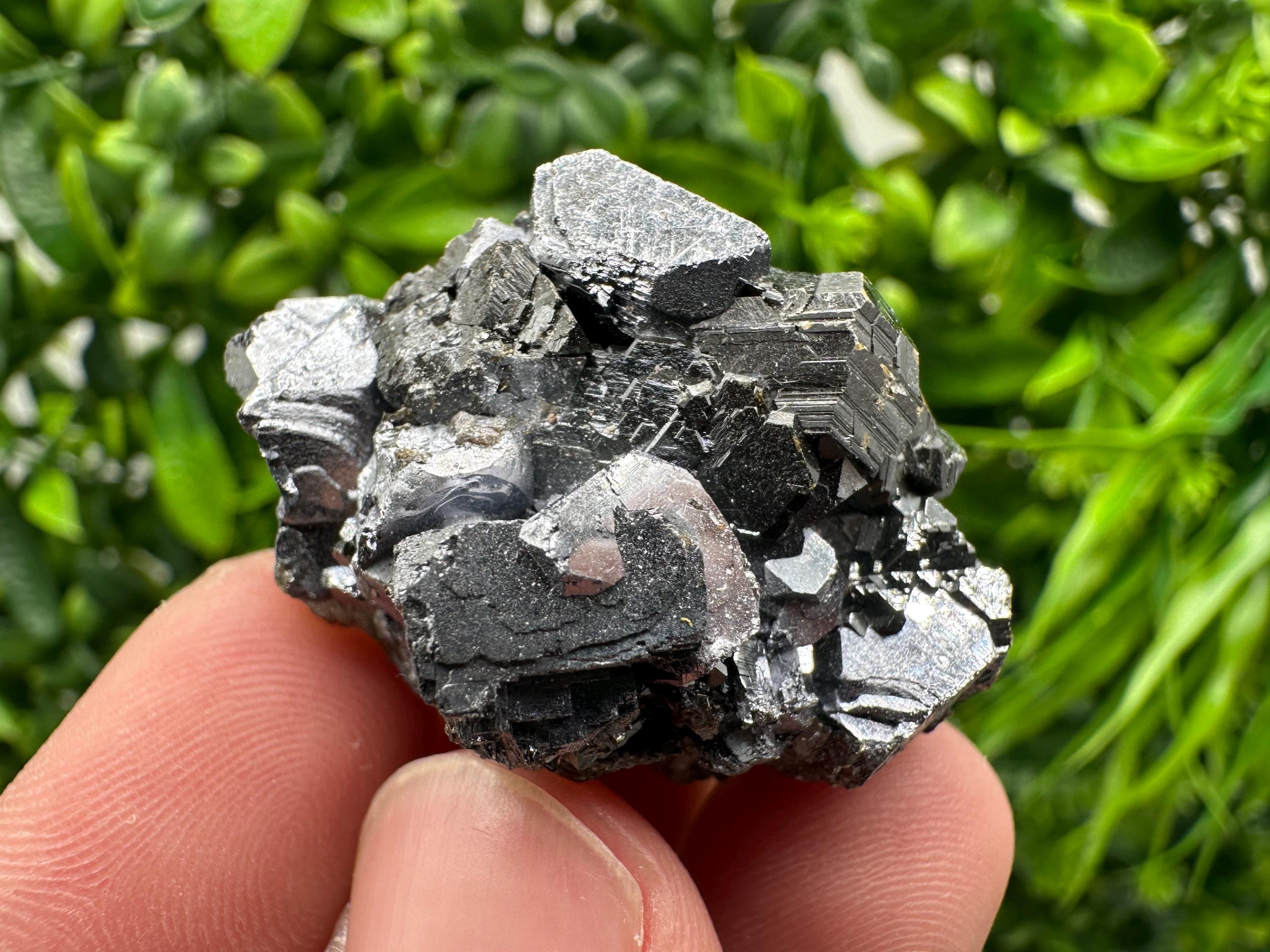 Sphalerite Galena Calcite Specimen, Borieva Mine Mineral Decor
