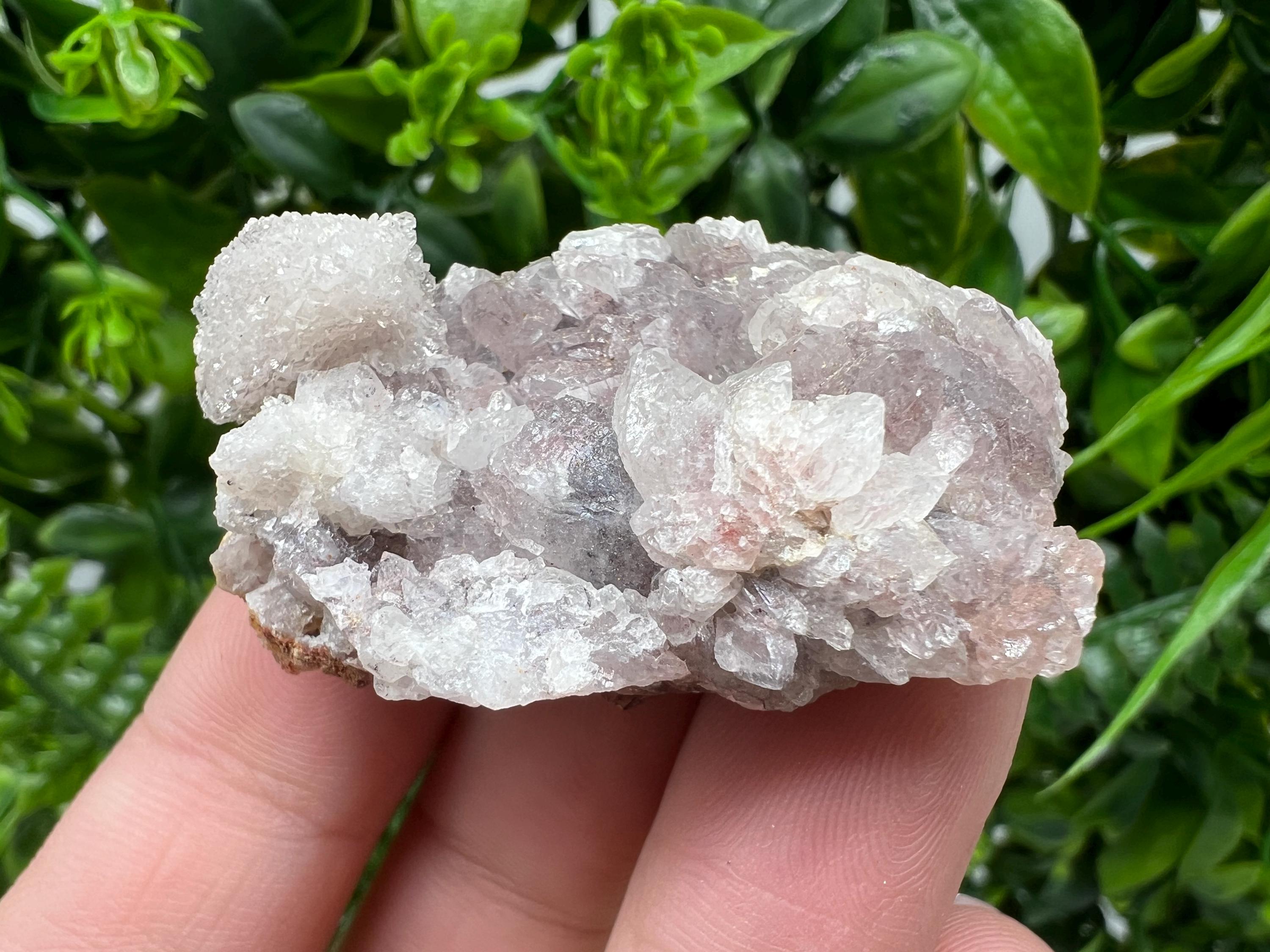 Moroccan Red Chalcedony Crystal Specimen: Rare Mineral Gift
