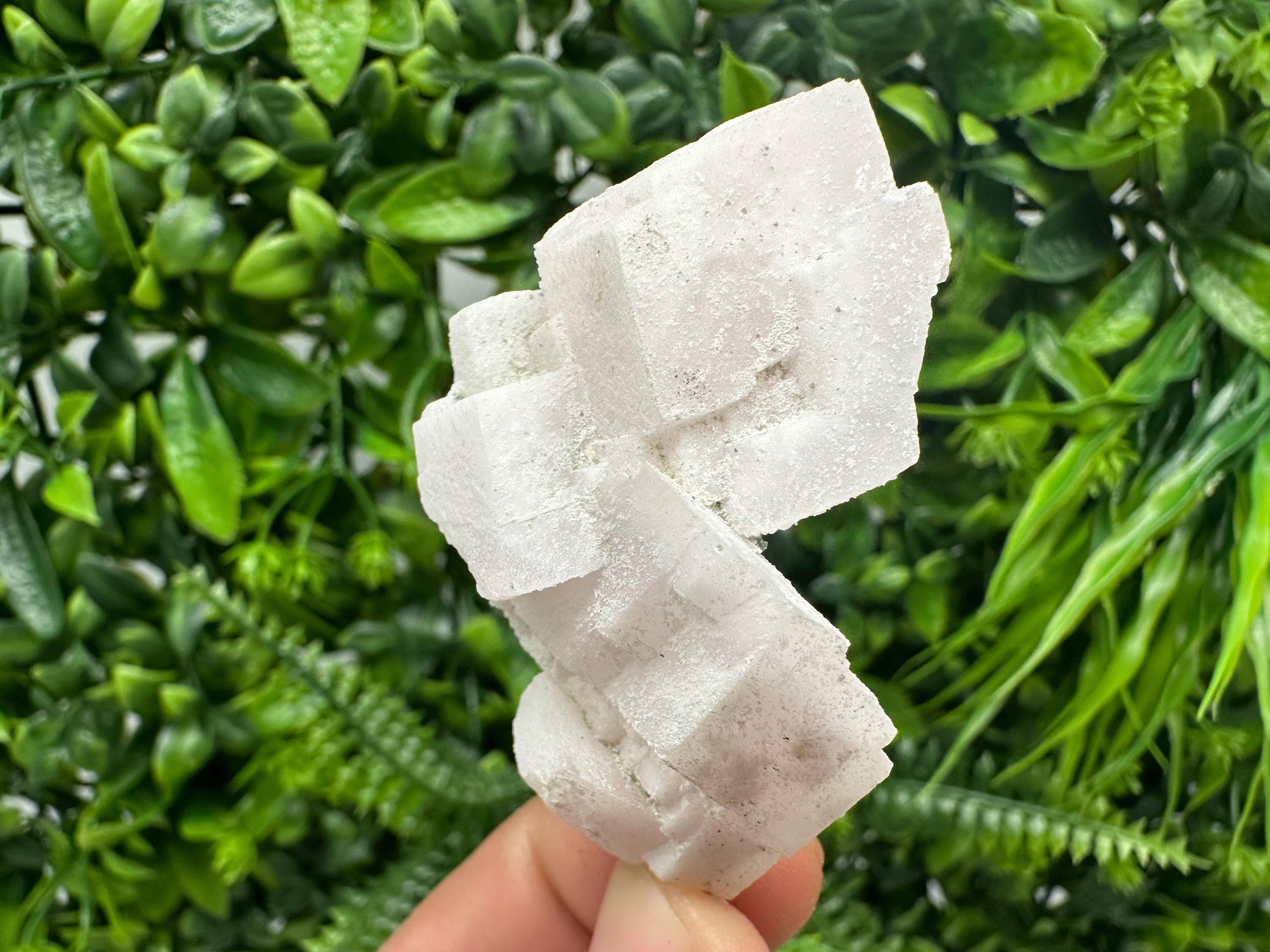 Fluorescent Mangano Calcite Specimen: Rhodopes Bulgaria Mineral