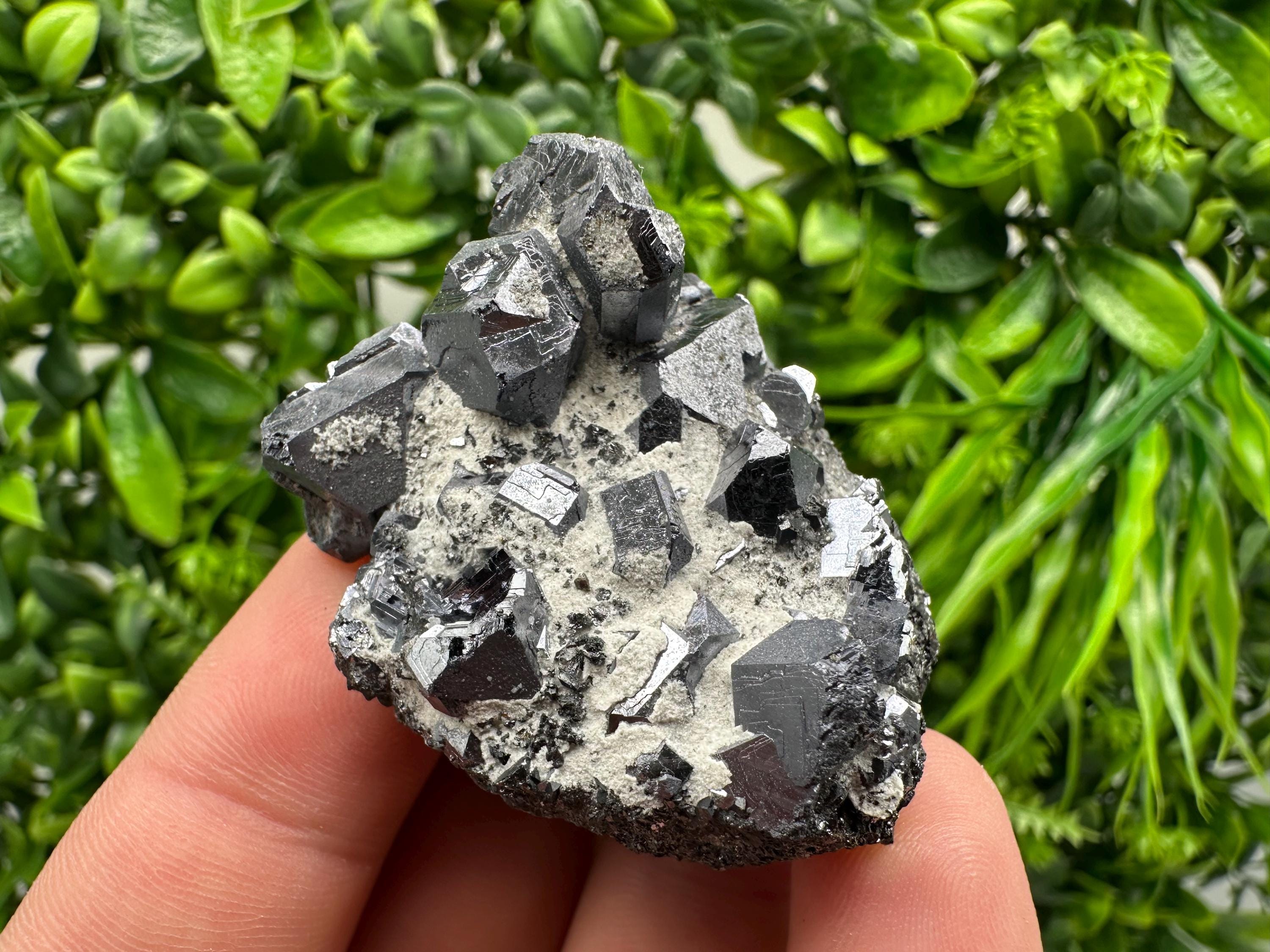 Stunning Shpinel Galena on Sphalerite from Borieva mine,Madan,Bulgaria,Natural,collectible mineral specimen,home decor,collectible’s crystal