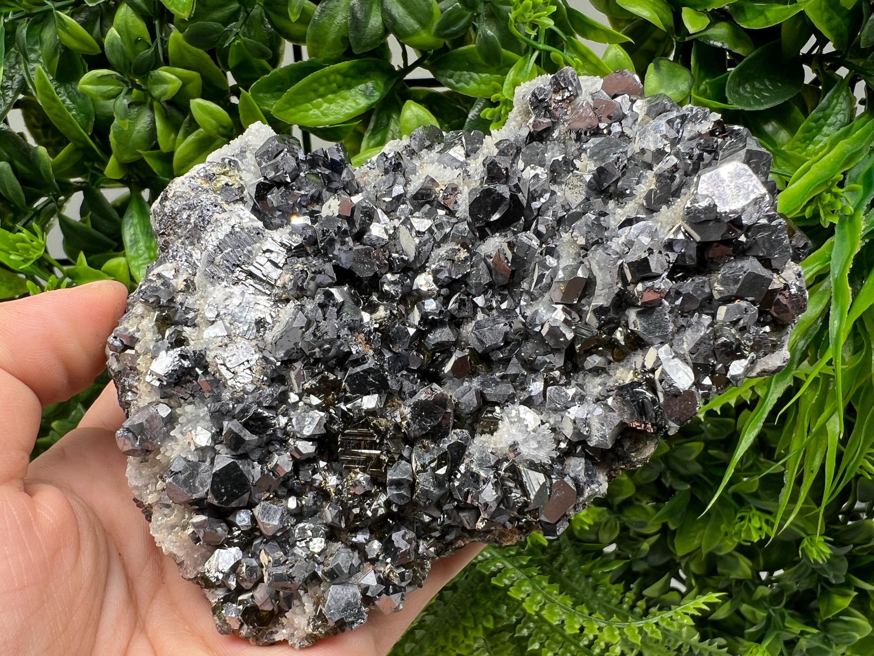 Rare Galena Sphalerite Pyrite Specimen, Krushev dol Mine, Bulgaria