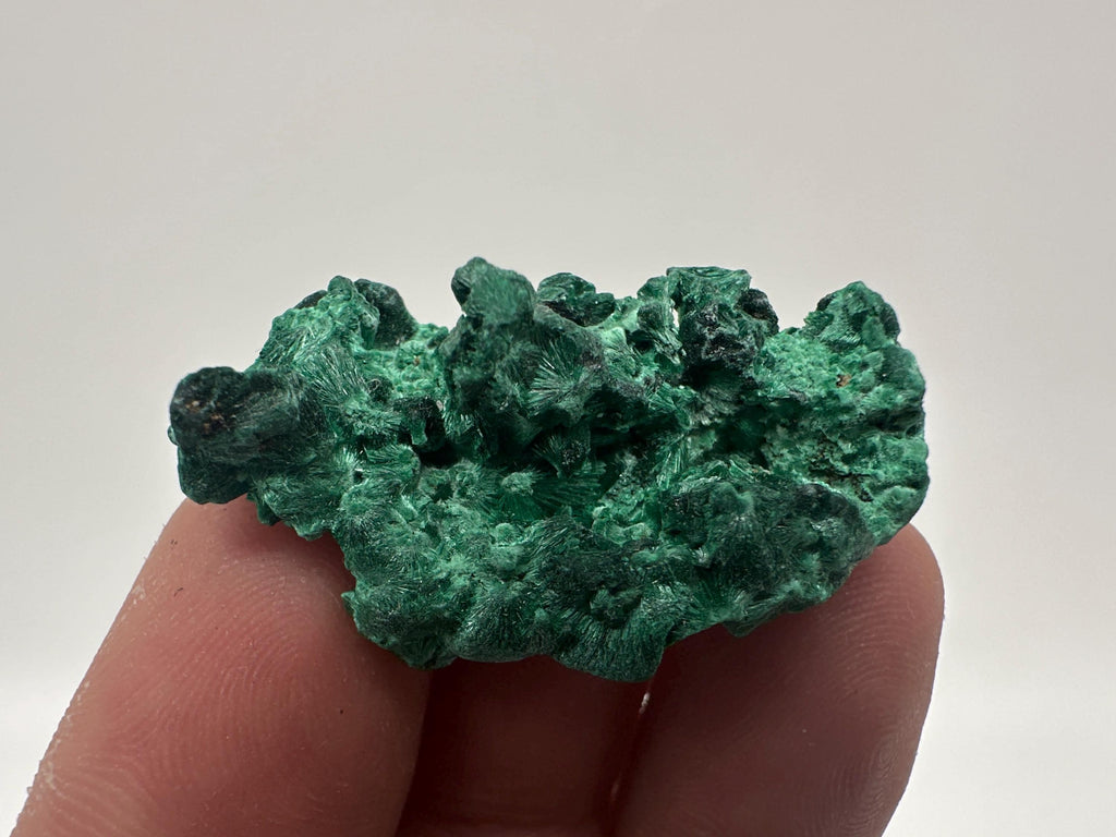 Green Polished Malachite Crystal, Congo Minerals Specimen