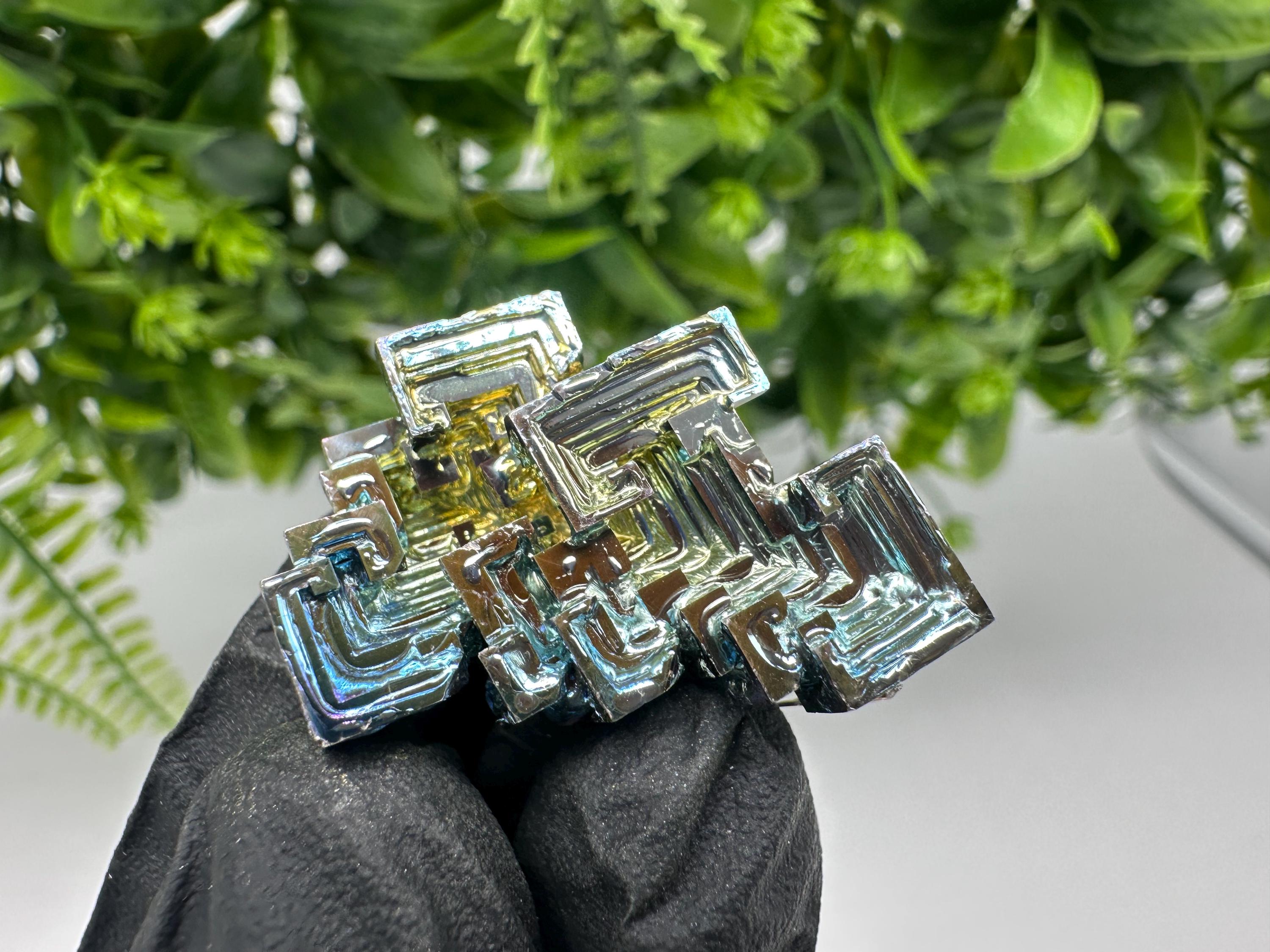 Rainbow Bismuth Crystal: Rare Gemstone Specimen,wholesale Bismuth