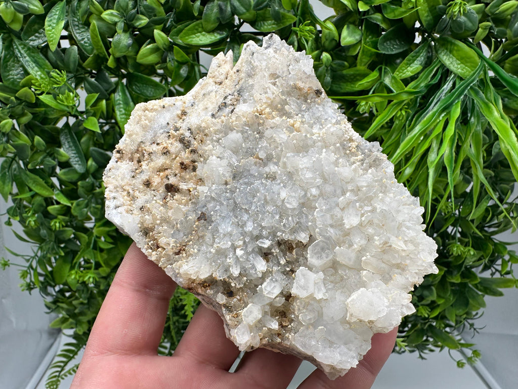 Quartz Calcite Chalcopyrite Specimen: Krushev Dol Mine, Bulgaria