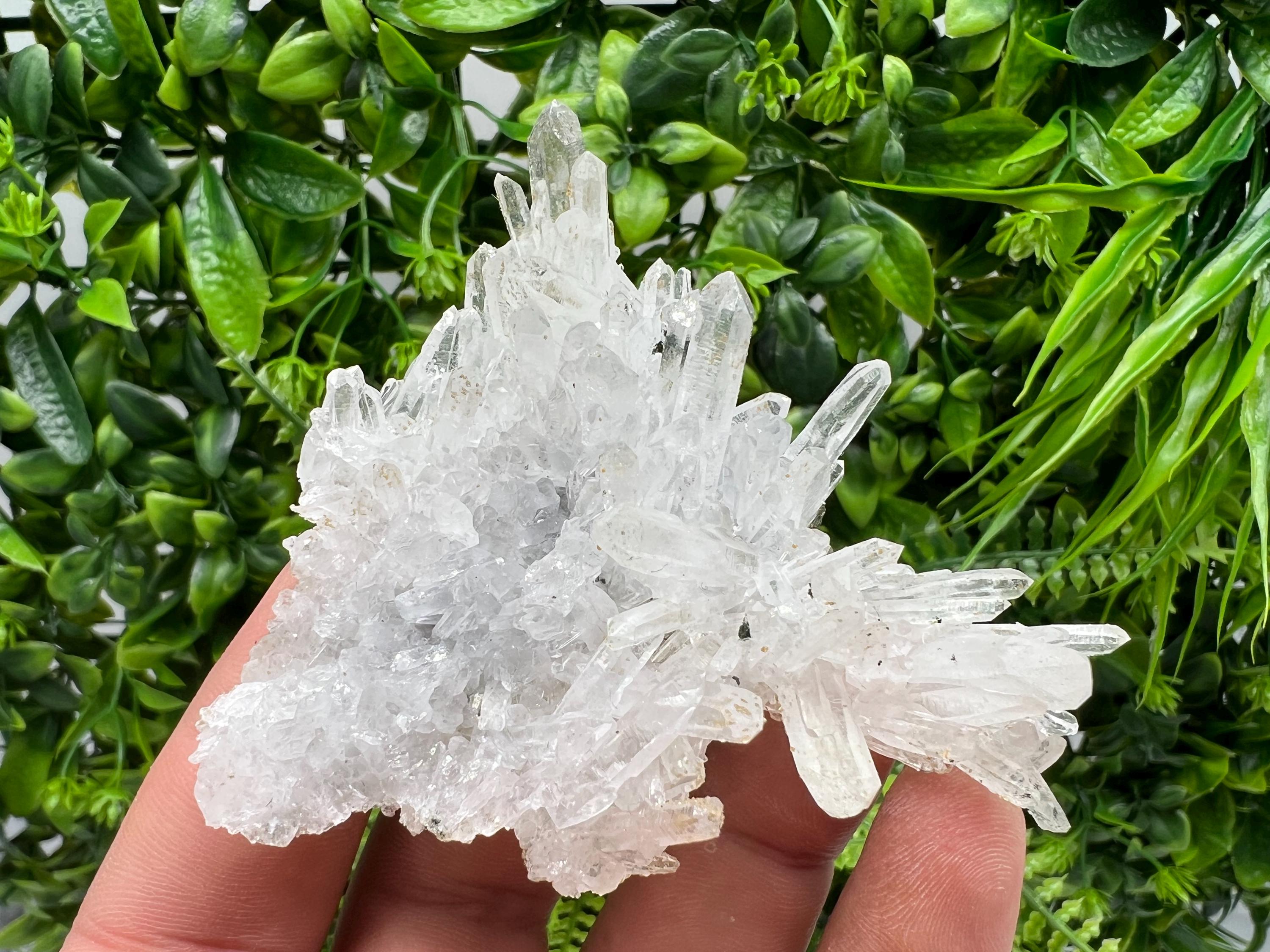 Transparent Quartz on Chlorite Matrix, Bulgaria Mineral Specimen