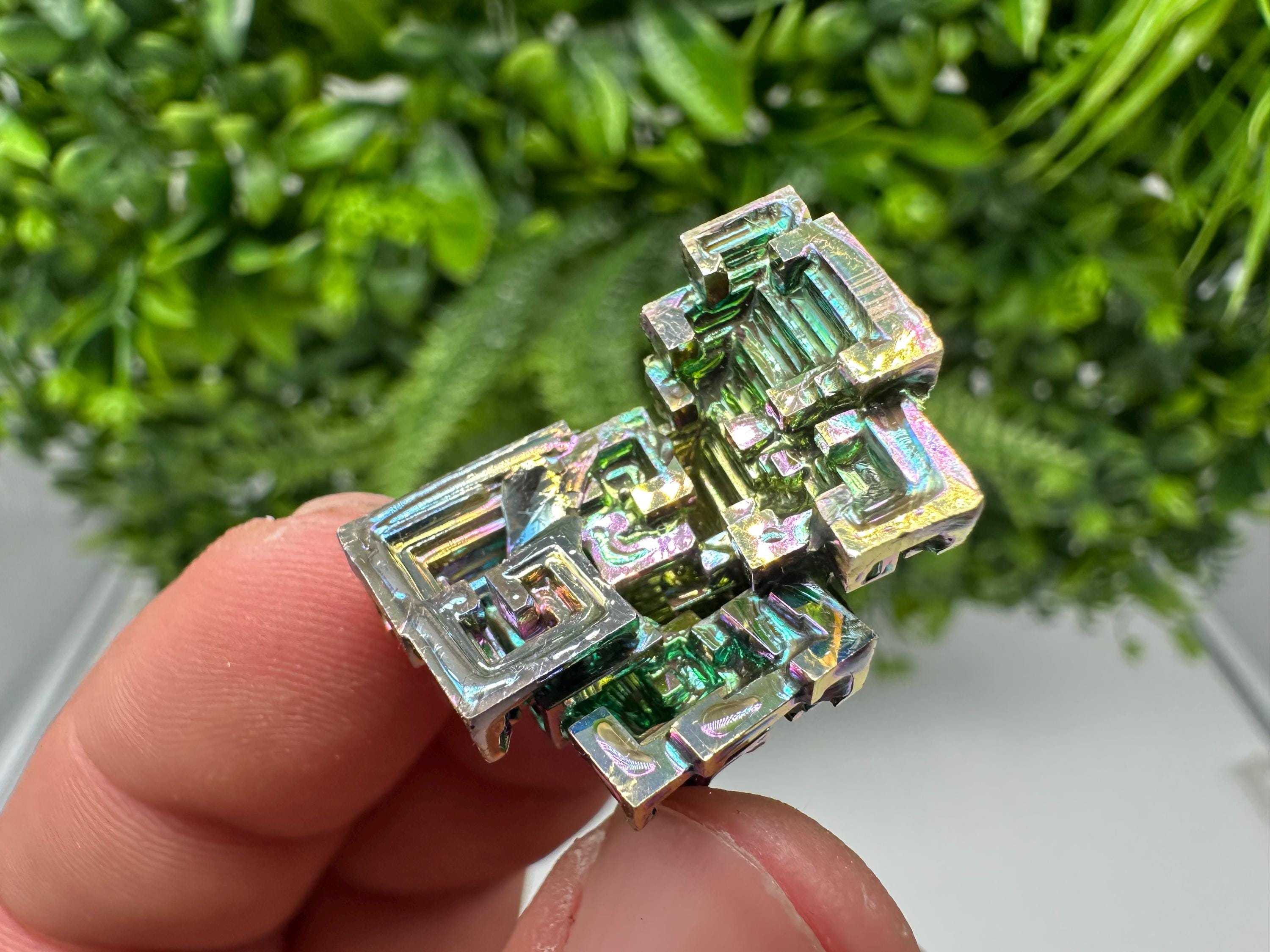 Rainbow Bismuth Crystal: Rare Gemstone Specimen,wholesale Bismuth