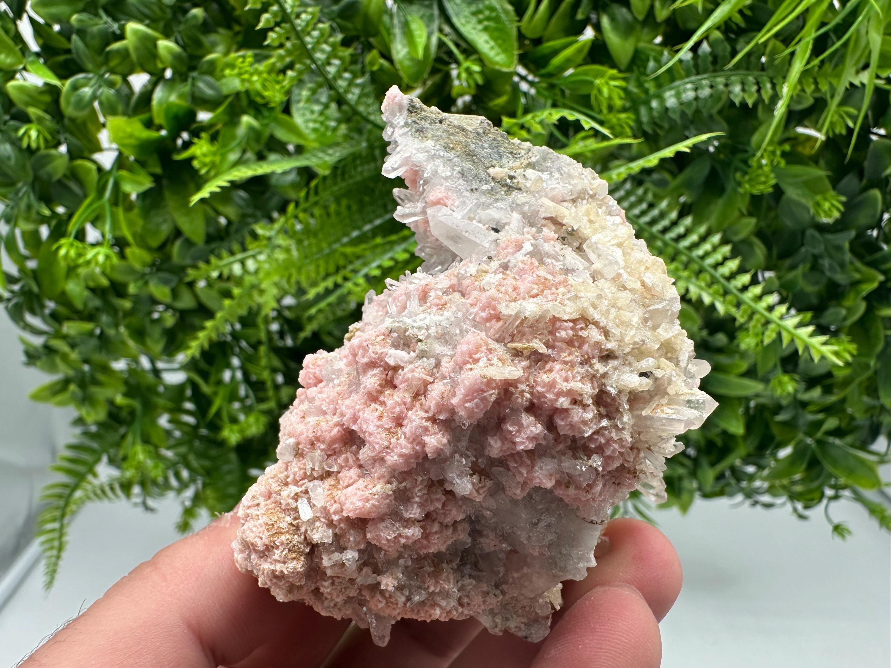 Pink Rhodochrosite Mineral Specimen: Starnica Mine, Bulgaria