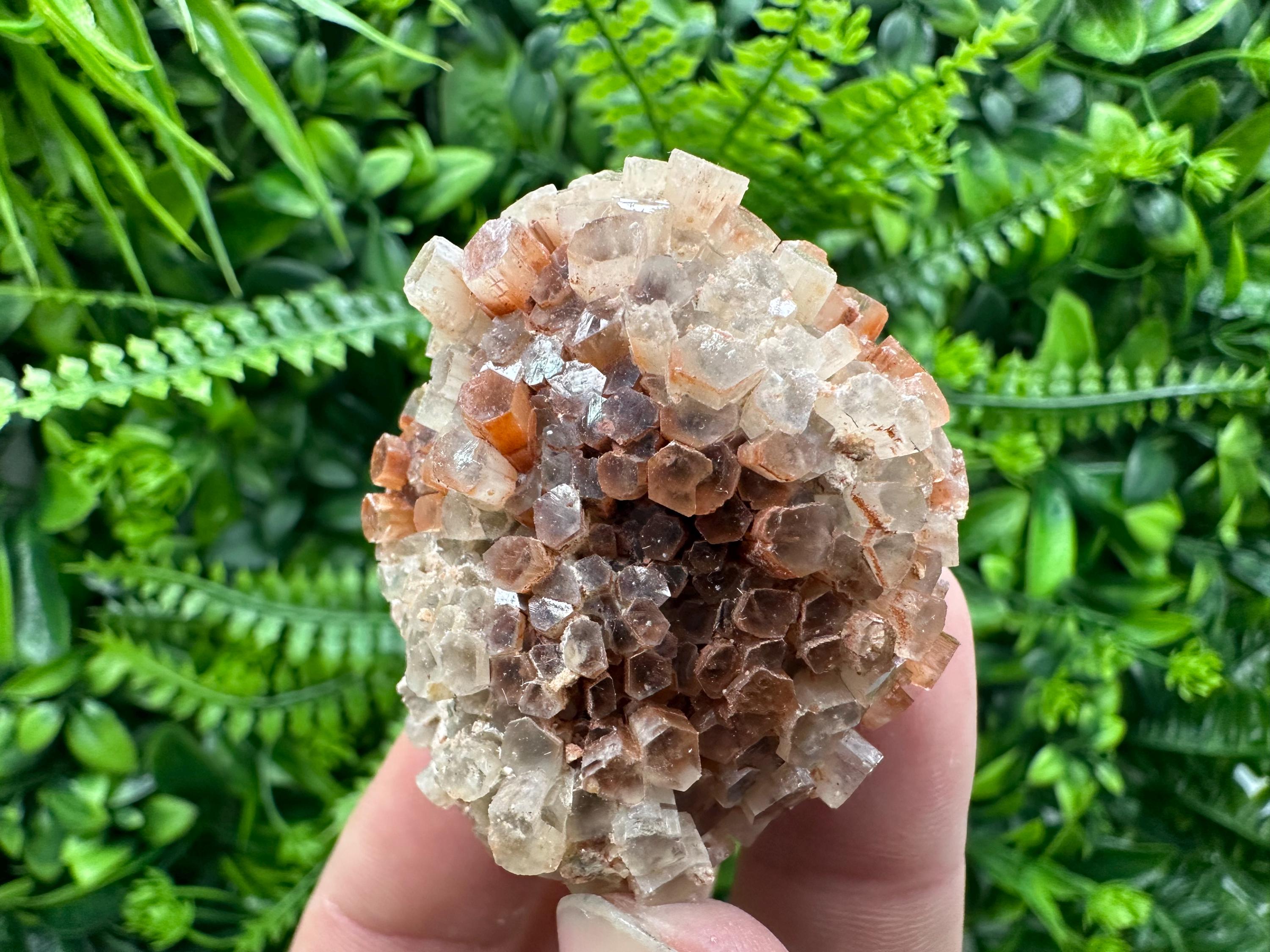Moroccan Aragonite Sputnik Crystal Cluster: Raw Stone Decor