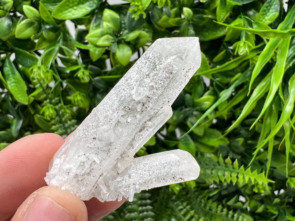 Wonderful Transparent Quartz on Chlorite Matrix,From Borieva mine,Madan,Bulgaria,Quartz,Quartz crystal,mineral specimen,collection quartz