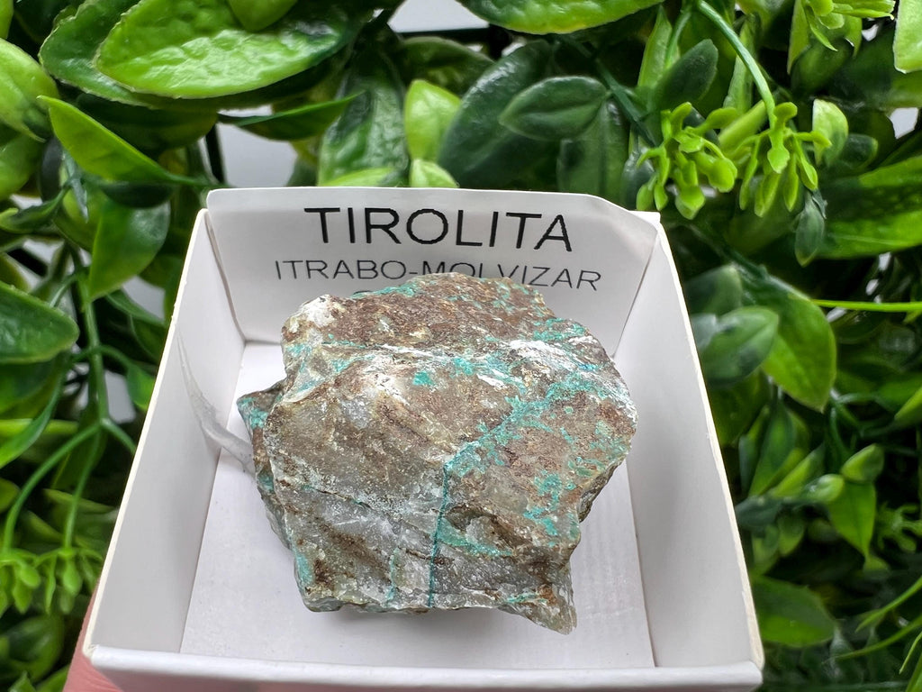 Rare Raw Tirolite Mineral Specimen: Granada, Spain (3.5/3.5cm)