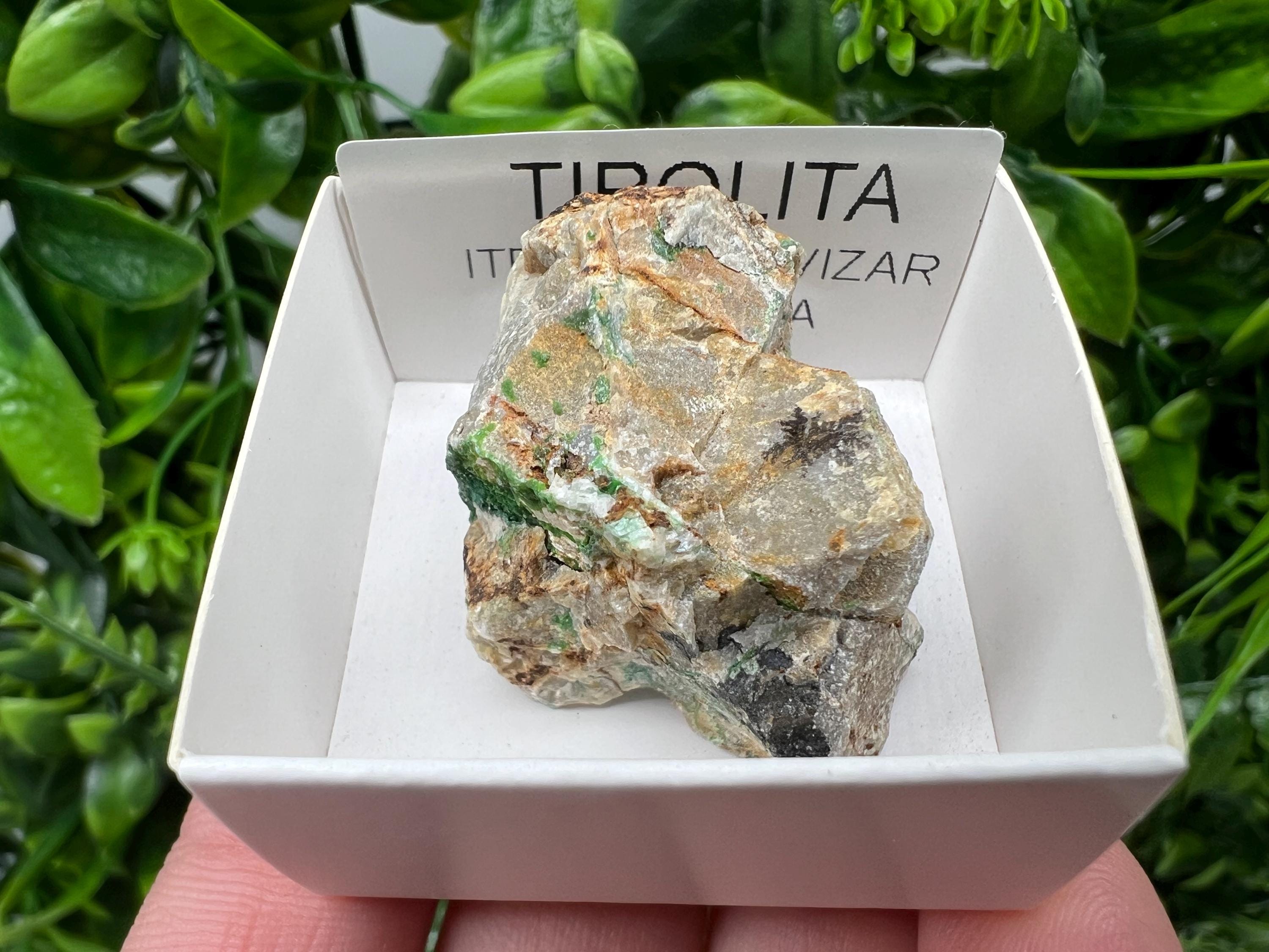 Rare Raw Tirolite Specimen: Granada Spain Mineral Collection (3.5/3 cm)
