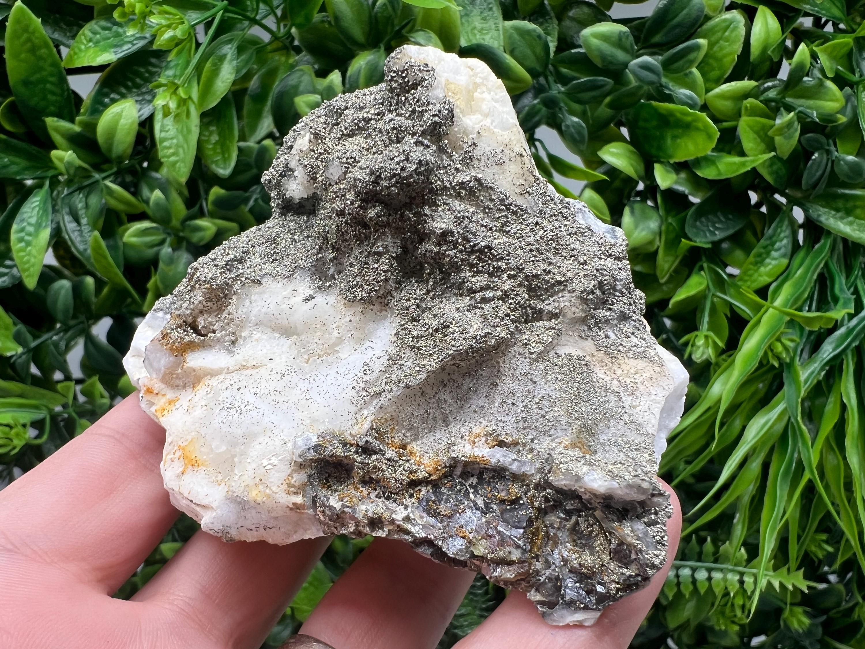 Barite,Marcasite on Chalcedony,from Androvo mine,Bulgaria,natural minerals souvenir,collection crystal,rare Barite cluster,gift,home