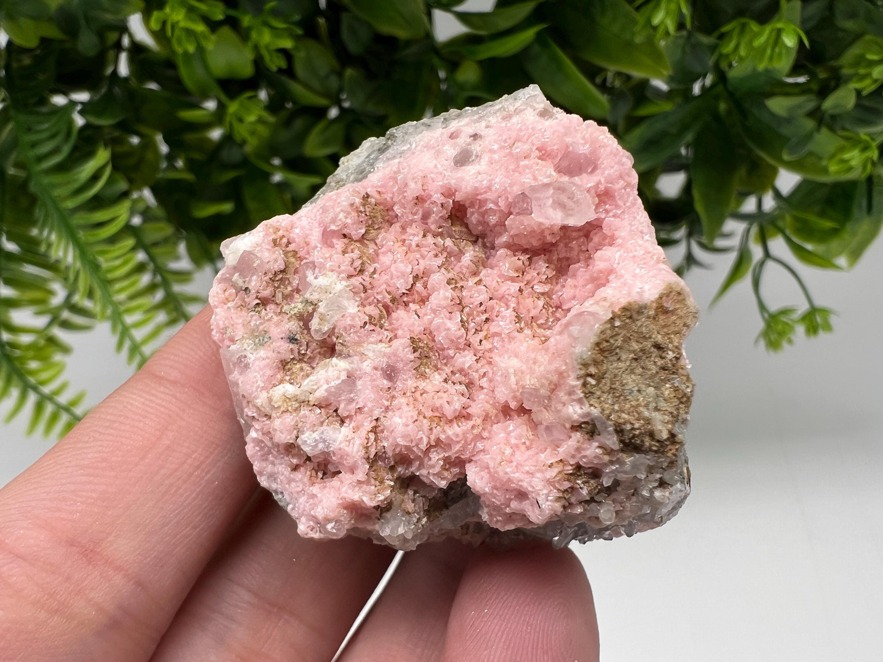 Pink Rhodochrosite Crystal Specimen, Starnica Mine, Bulgaria