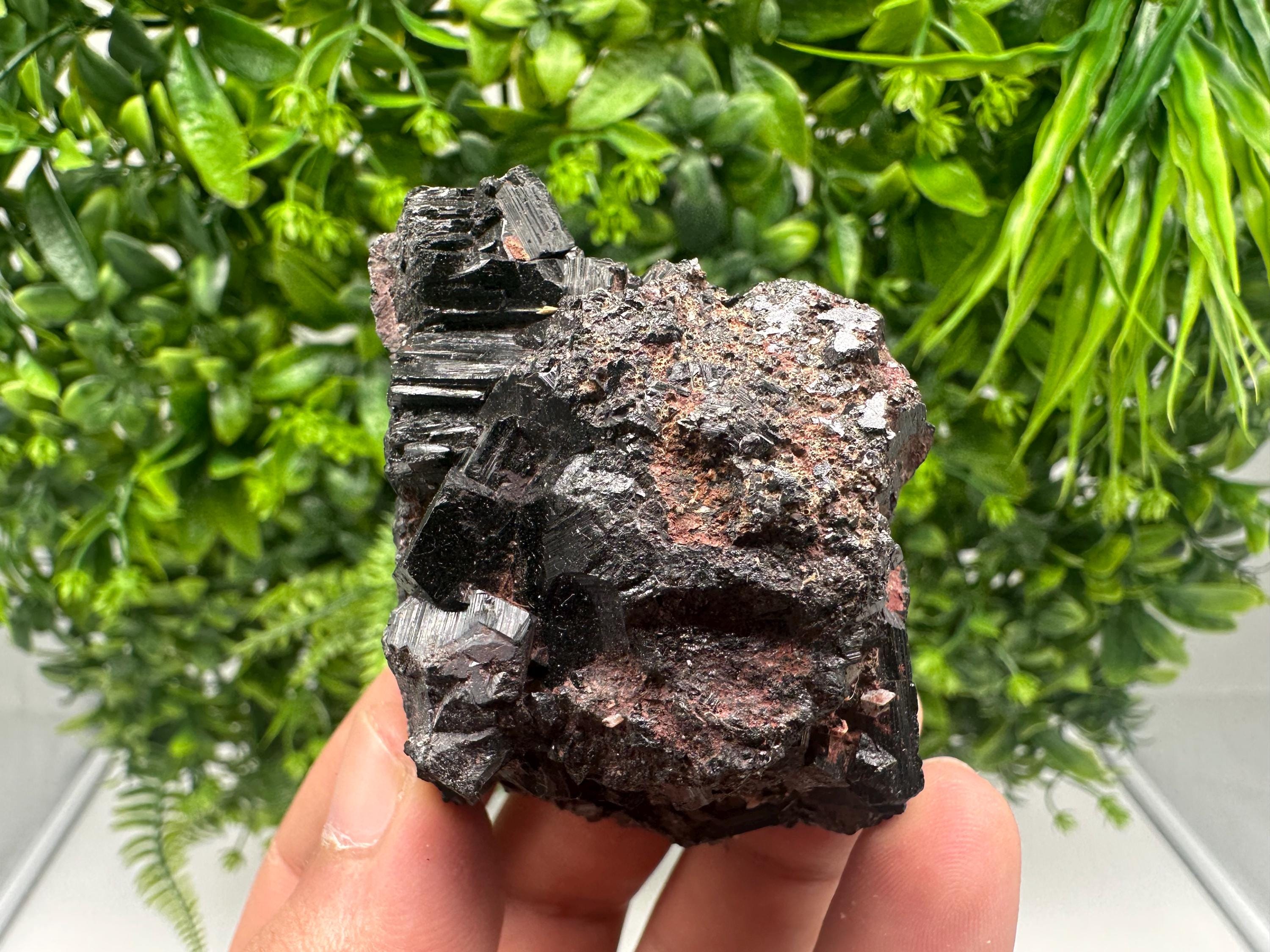 Rare Tourmaline,Rubellite from Vitosha Mountain,Bulgaria,Large Black Tourmaline,Rubellite,mineral specimen,collection,collections Tourmaline