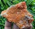 Red Vanadinite Crystal Cluster on Matrix, Morocco Mineral Specimen