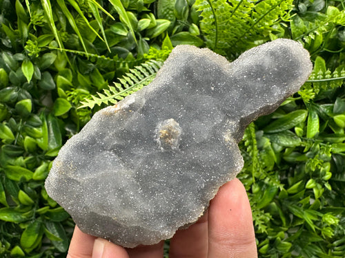 Chlorite Chalcedony Quartz Cluster, Madan Bulgaria