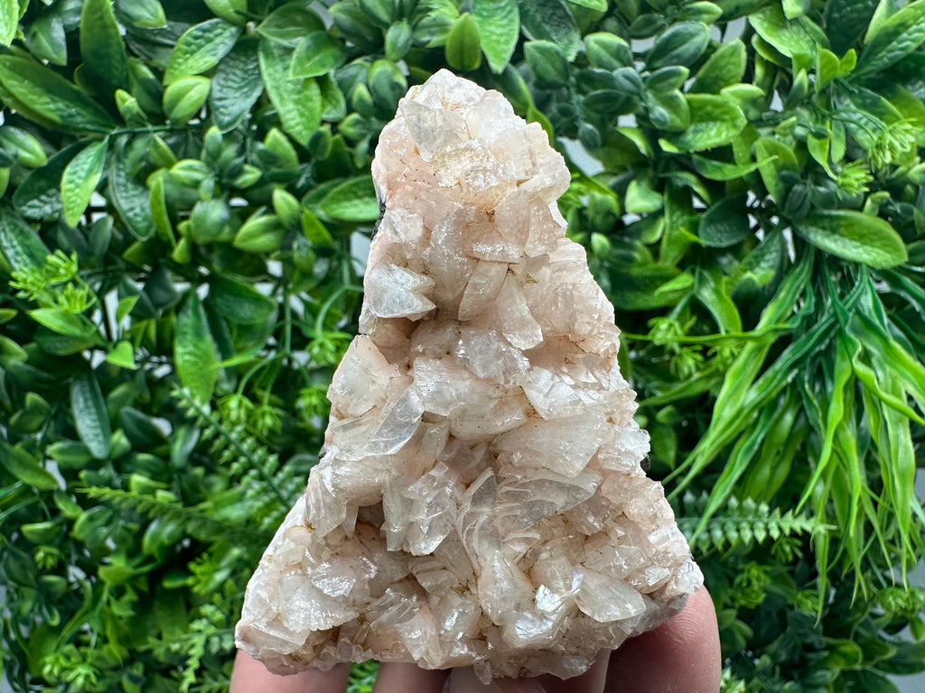 Stilbite on Heulandite, Natural Crystal Mineral Specimen, India