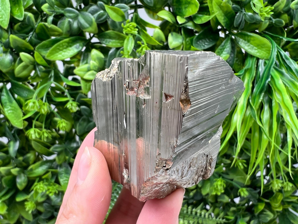 Rare Crystallized Rainbow Pyrite Cluster, Borieva Mine, Bulgaria